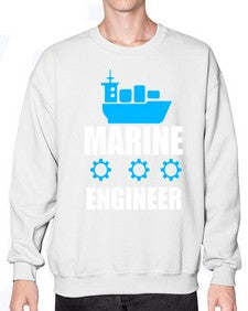 marine engineer 1086# - engineer- Sweatshirt - Crew