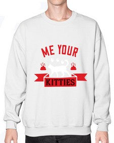 me your kitties Style 68# - cats- Sweatshirt - Crew