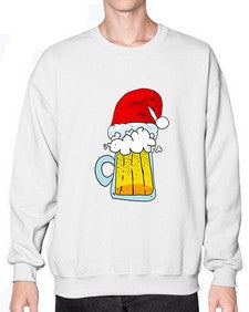 merry beermas 1390# - beer- Sweatshirt - Crew