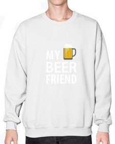 my beer friend 1409# - beer- Sweatshirt - Crew