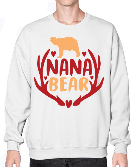 nana bear 195# - bears - animals- Sweatshirt - Crew