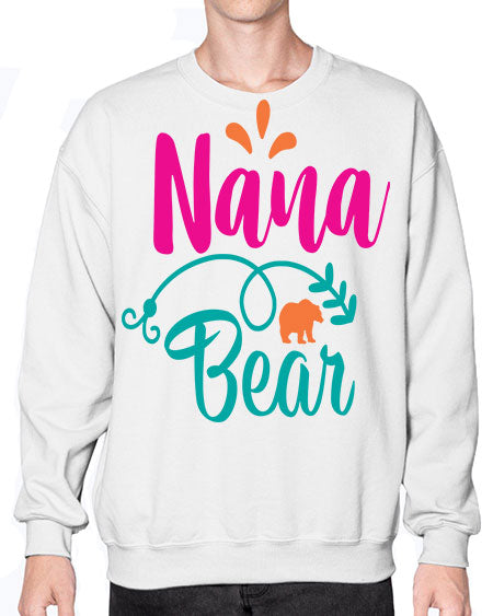 nana bear 197# - bears - animals- Sweatshirt - Crew