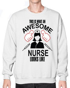 nurse tshirt 1213# - nurse- Sweatshirt - Crew