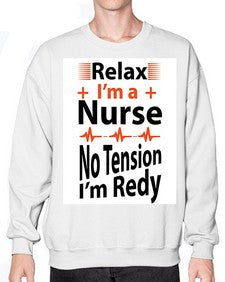 nurse tshirt 1217# - nurse- Sweatshirt - Crew