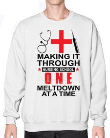 nurse tshirt png 1221# - nurse- Sweatshirt - Crew