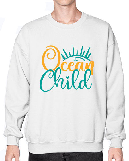 ocean child Style 87# - summer- Sweatshirt - Crew