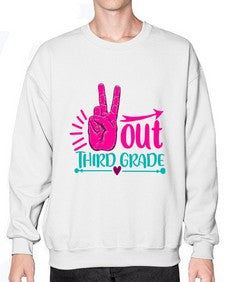 out third grade 614# - third grade- Sweatshirt - Crew