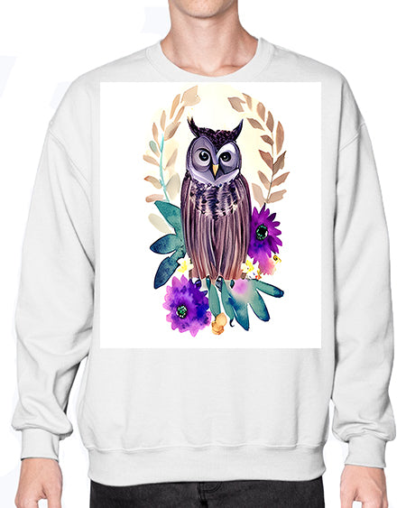 owl 17# - owl- Sweatshirt - Crew