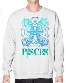 pisces Zodiac 381# - pisces- Sweatshirt - Crew