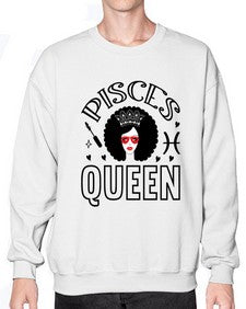 pisces queen 380# - pisces- Sweatshirt - Crew