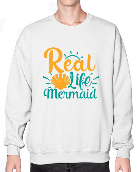 real life mermaid Style 79# - summer- Sweatshirt - Crew