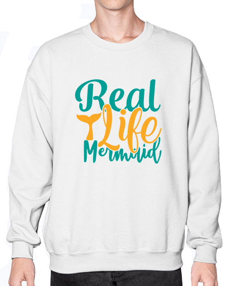 real life mermaid Style 80# - summer- Sweatshirt - Crew
