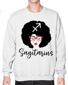 sagitarius 396# - sagittarius- Sweatshirt - Crew