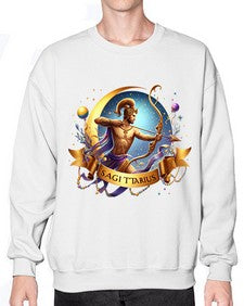 sagittarius 398# - sagittarius- Sweatshirt - Crew