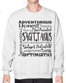 sagittarius 571# - sagittarius- Sweatshirt - Crew