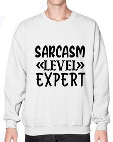 sarcasm level expert 81# - sarcastic- Sweatshirt - Crew