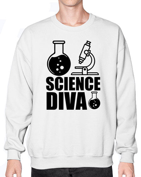 science diva 126# - general science- Sweatshirt - Crew