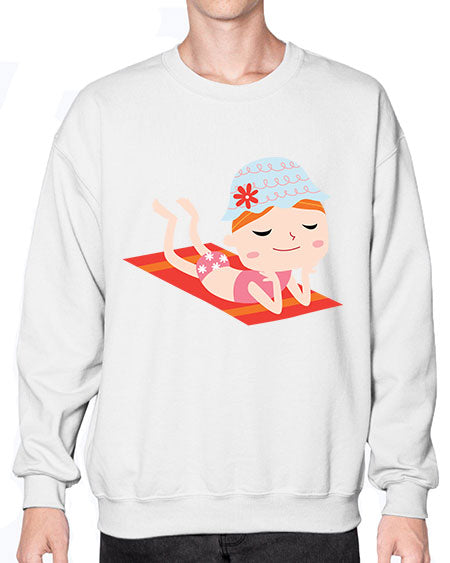 summer characters 59# - summer- Sweatshirt - Crew
