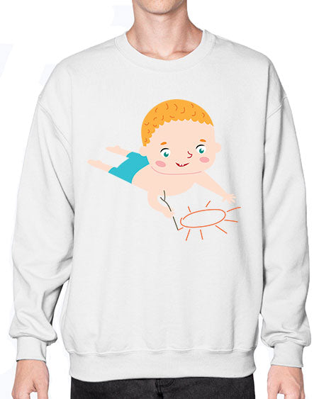 summer characters 65# - summer- Sweatshirt - Crew