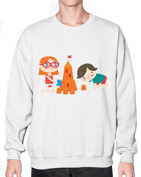 summer characters 66# - summer- Sweatshirt - Crew