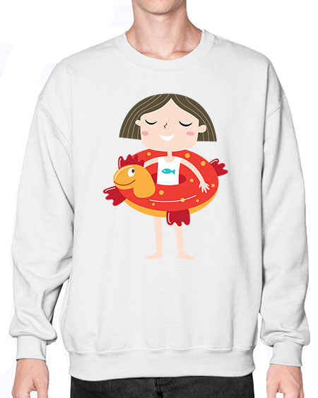 summer characters 67# - summer- Sweatshirt - Crew