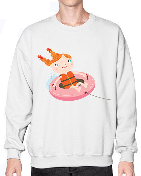summer characters 71# - summer- Sweatshirt - Crew