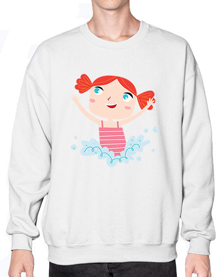 summer characters 73# - summer- Sweatshirt - Crew