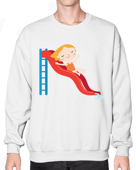 summer characters 74# - summer- Sweatshirt - Crew