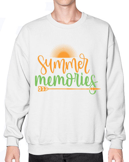 summer memories 80# - summer- Sweatshirt - Crew