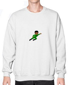 super kid 6# - black boys or men- Sweatshirt - Crew