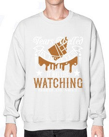 tears welled in his eyes it was like watching chocolate melt 412# - chocolate- Sweatshirt - Crew