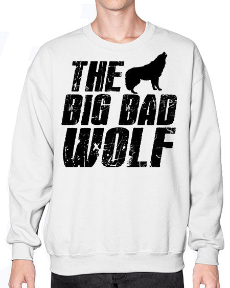 the big bad wolf - wolf- Sweatshirt - Crew