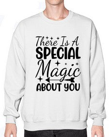 there is a special magic about you 435# - unicorn- Sweatshirt - Crew