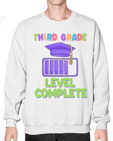 third Grade Level Complete 965# - third grade- Sweatshirt - Crew