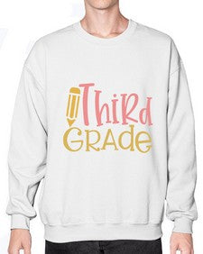 third grade 946# - third grade- Sweatshirt - Crew