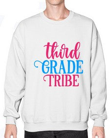 third grade tribe 978# - third grade- Sweatshirt - Crew