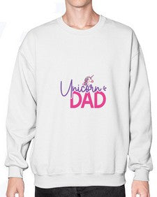 unicorn dad 451# - unicorn- Sweatshirt - Crew