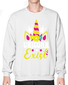 unicorn exist 457# - unicorn- Sweatshirt - Crew