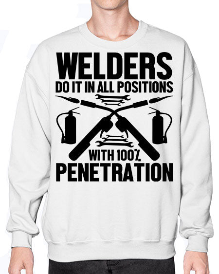 welders do it 1623# - welder- Sweatshirt - Crew
