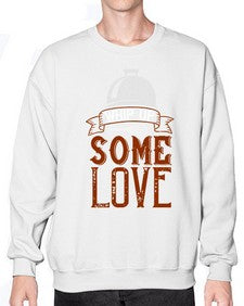 whip up some love 471# - cooking- Sweatshirt - Crew