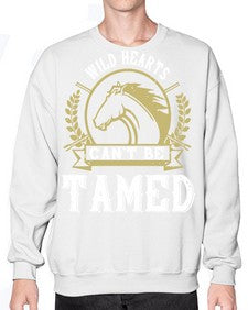 wild hearts can’t be tamed Style 11# - horse- Sweatshirt - Crew