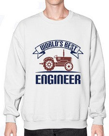 worlds best engineer Style 478# - engineer- Sweatshirt - Crew