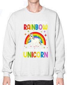 you are the rainbow to my unicorn 562# - unicorn- Sweatshirt - Crew