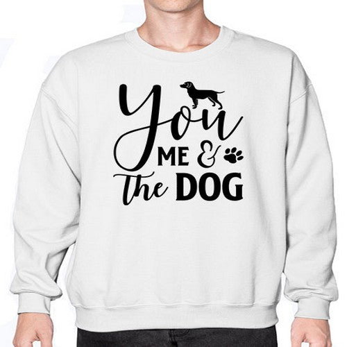 you me the dog 252# - dogs- Sweatshirt - Crew