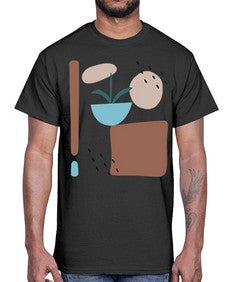 Abstract Shape 189#- art pop art- Cotton Tee