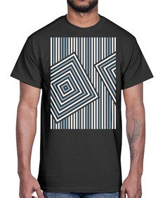 Abstract Shape 210#- art pop art- Cotton Tee