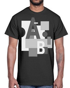 Abstract Shape 215#- art pop art- Cotton Tee