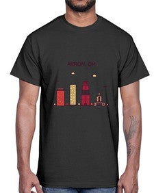 AkronOH 285#- cities- Cotton Tee