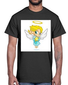 Angel 7#- cartoon general- Cotton Tee