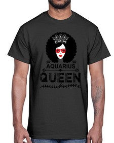 Aquarius queen 75#- aquarius- Cotton Tee